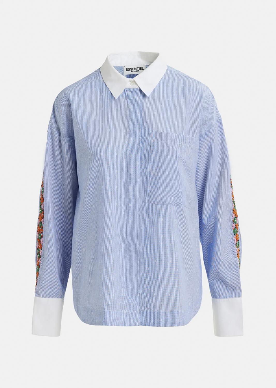 HARKLE/SLEEVE EMBO SHIRT