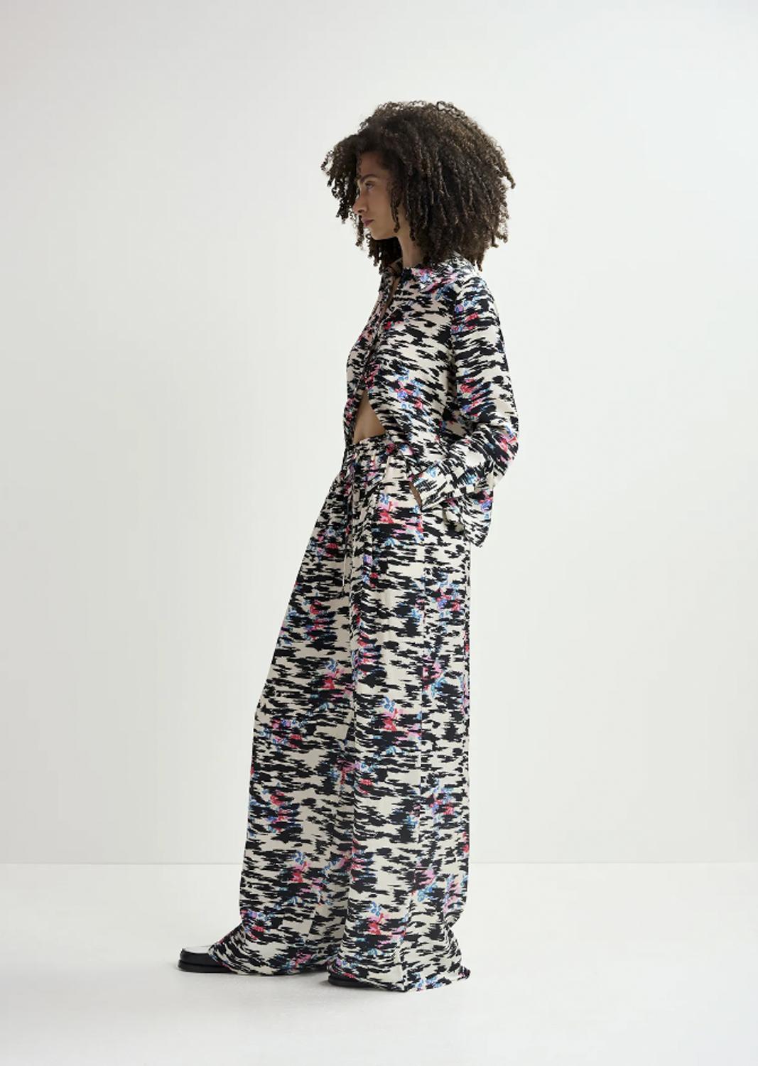 HELENA/WIDE LEG TRACK PANT