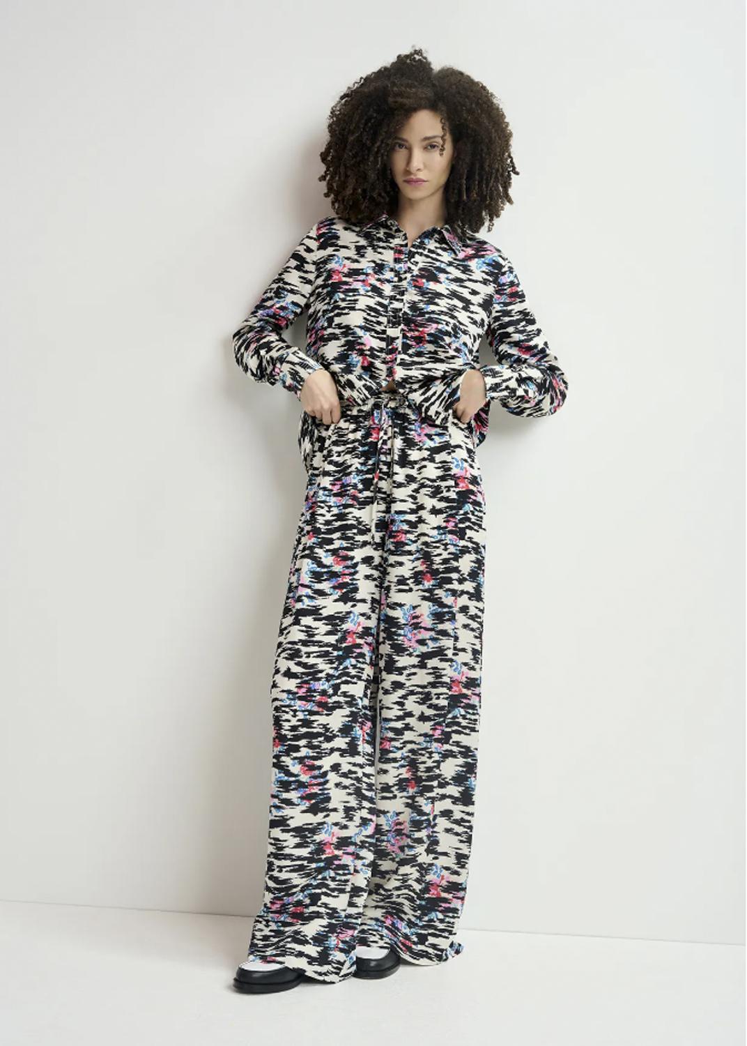 HELENA/WIDE LEG TRACK PANT