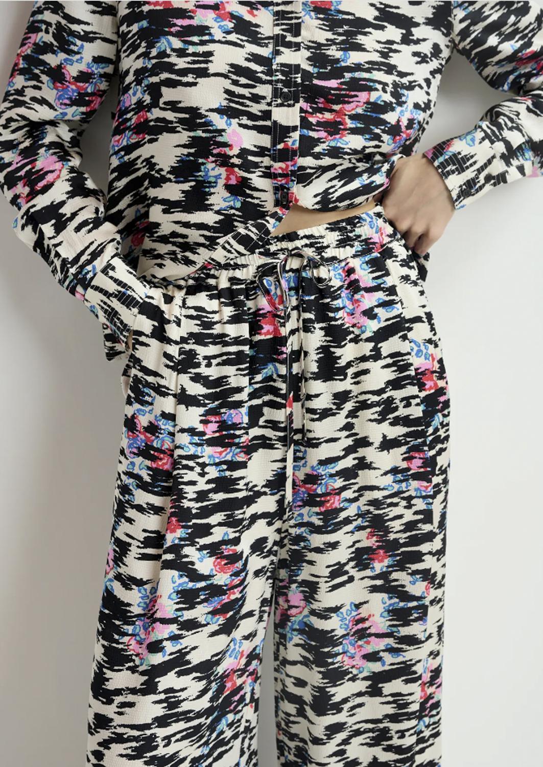 HELENA/WIDE LEG TRACK PANT