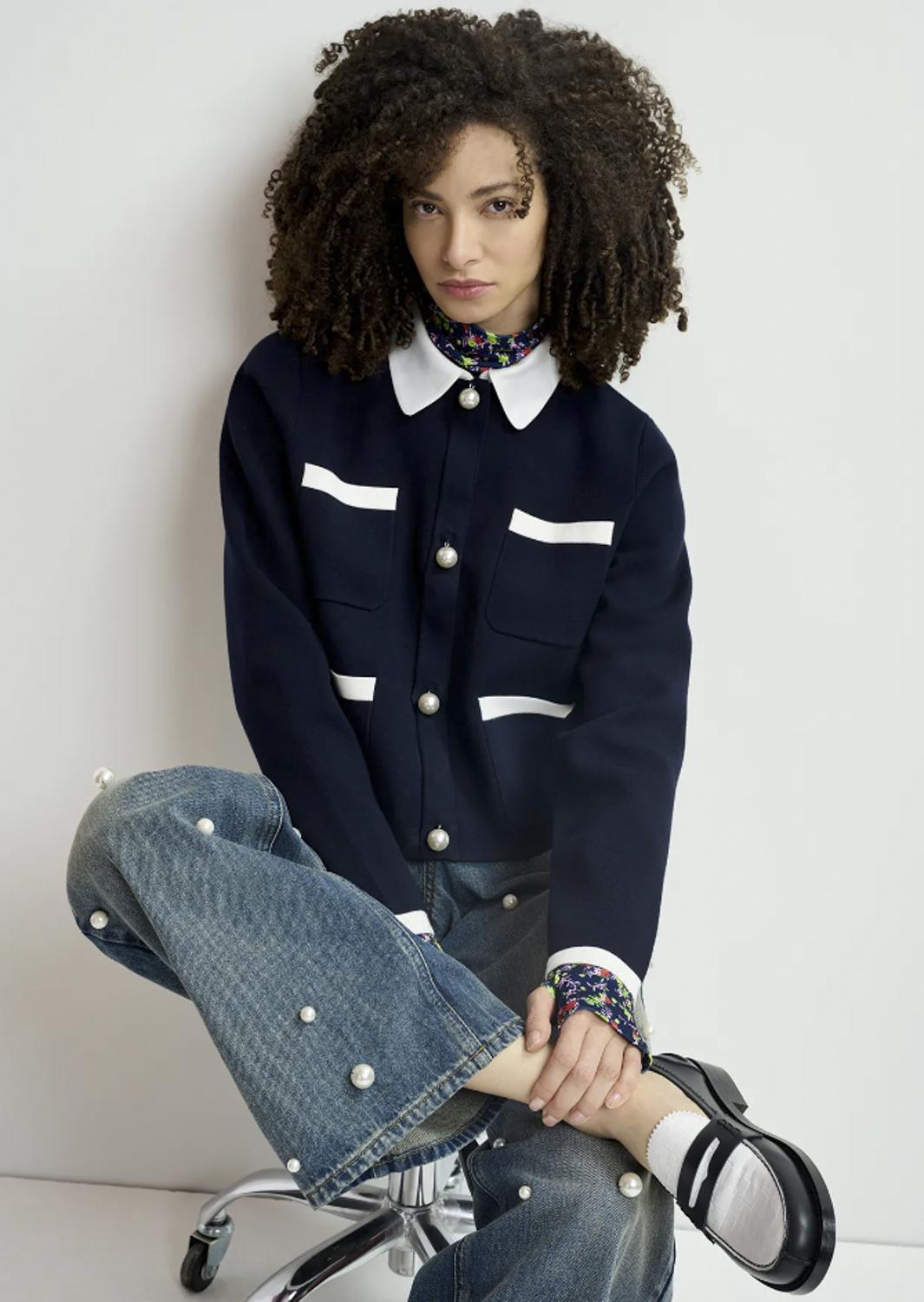HAUREL/KNITTED JACKET