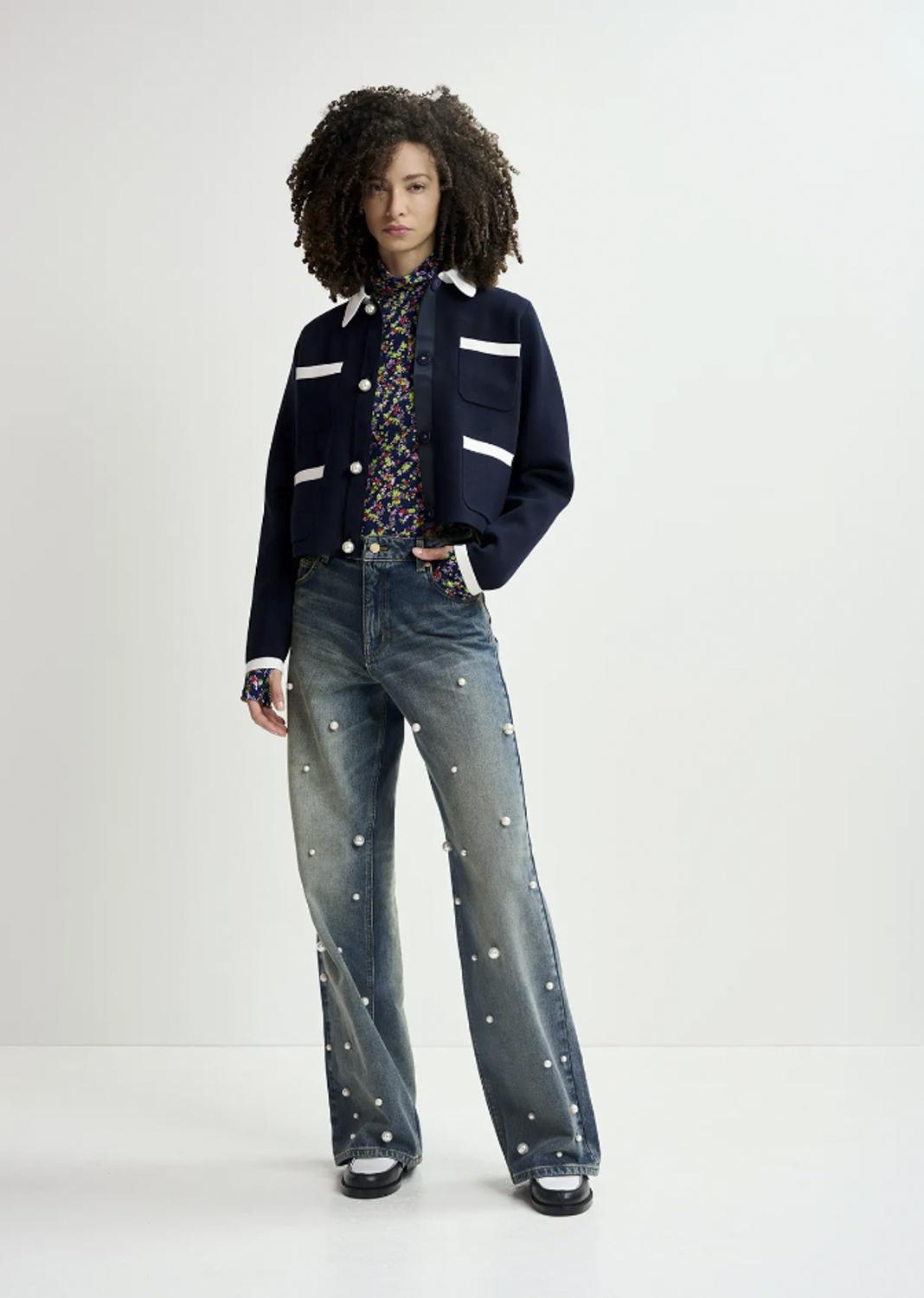 HAUREL/KNITTED JACKET