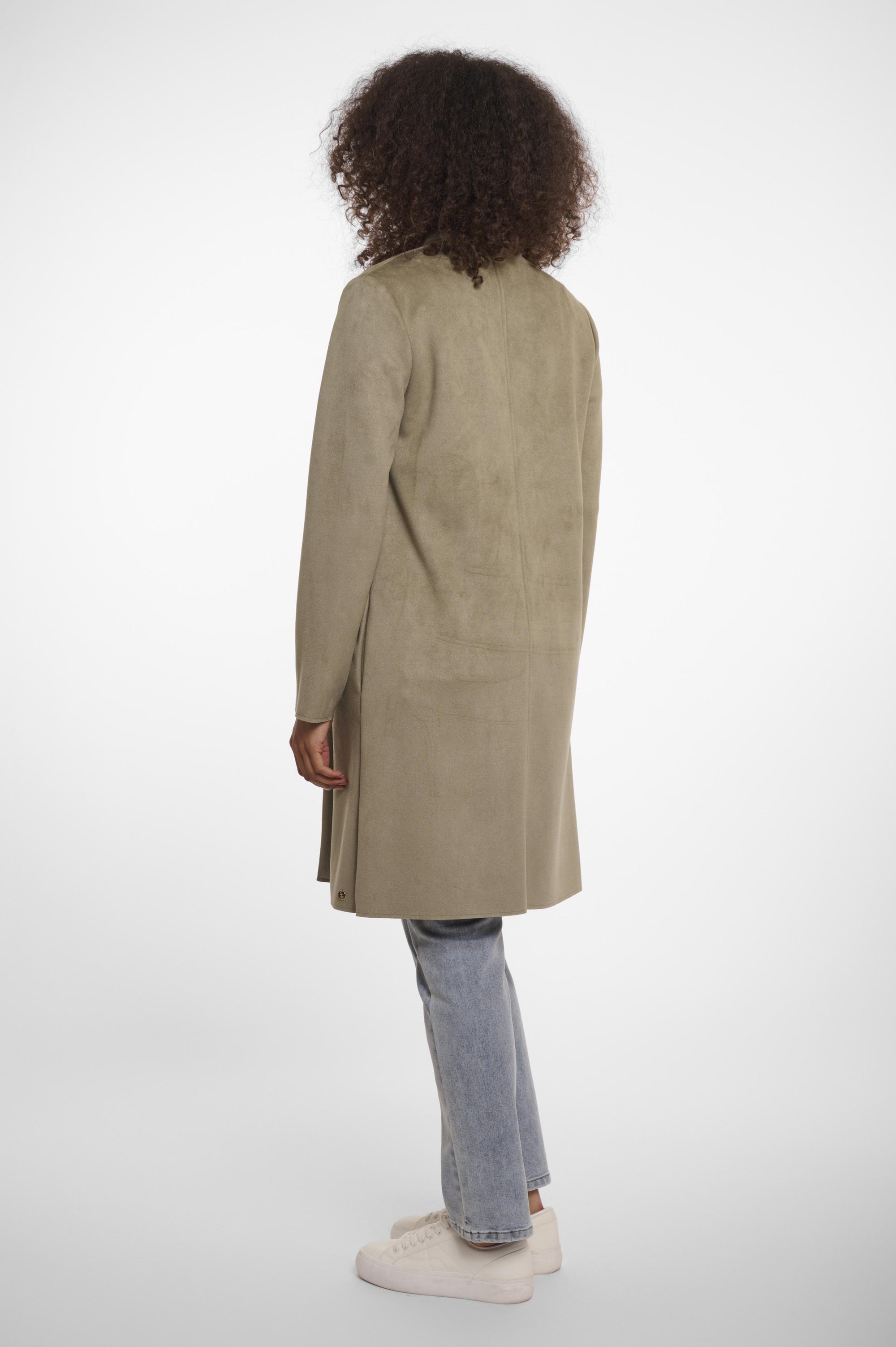 MIROLA.7002521/FAUX SUEDE COAT