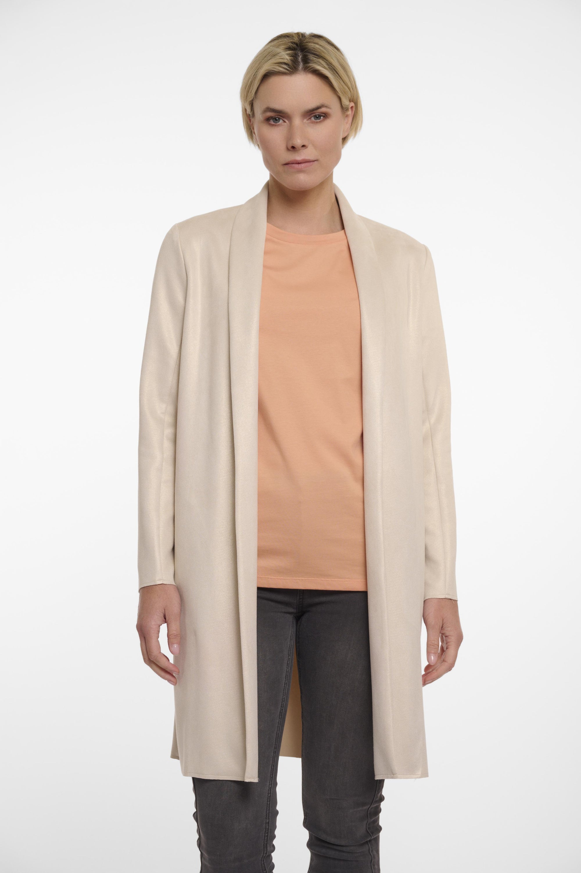 MIROLA.7002521/FAUX SUEDE COAT