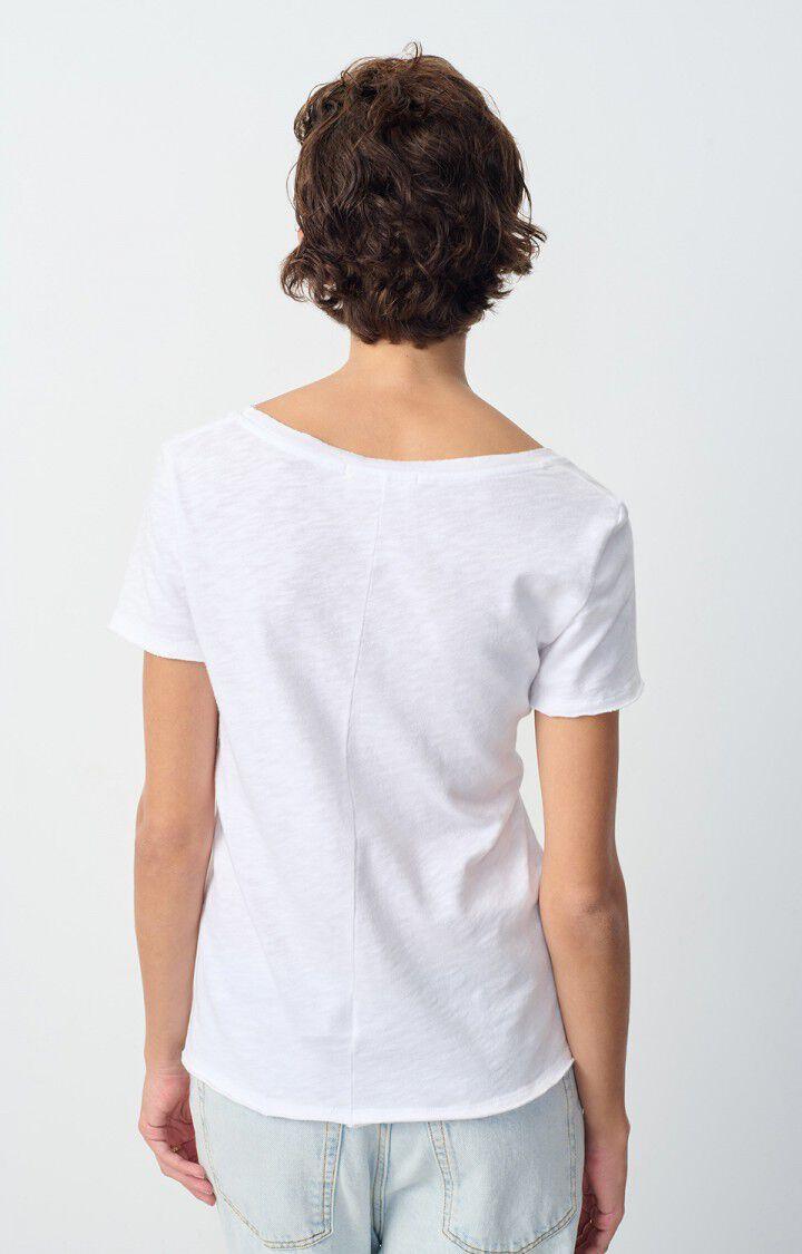 SON33E25/T-SHIRT MC COL V STRA