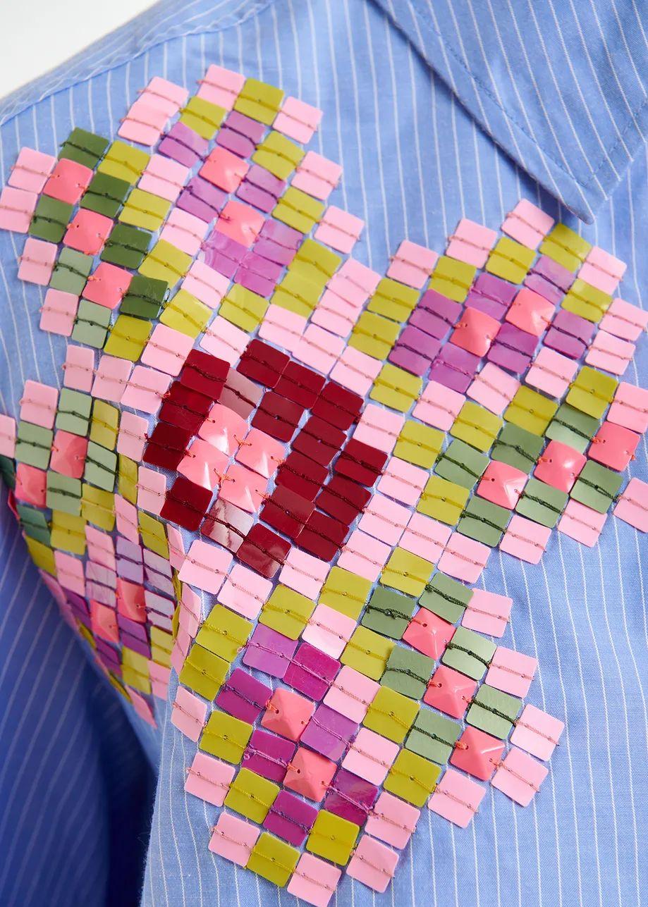 HAPRICORN/SEQUIN SHIRT