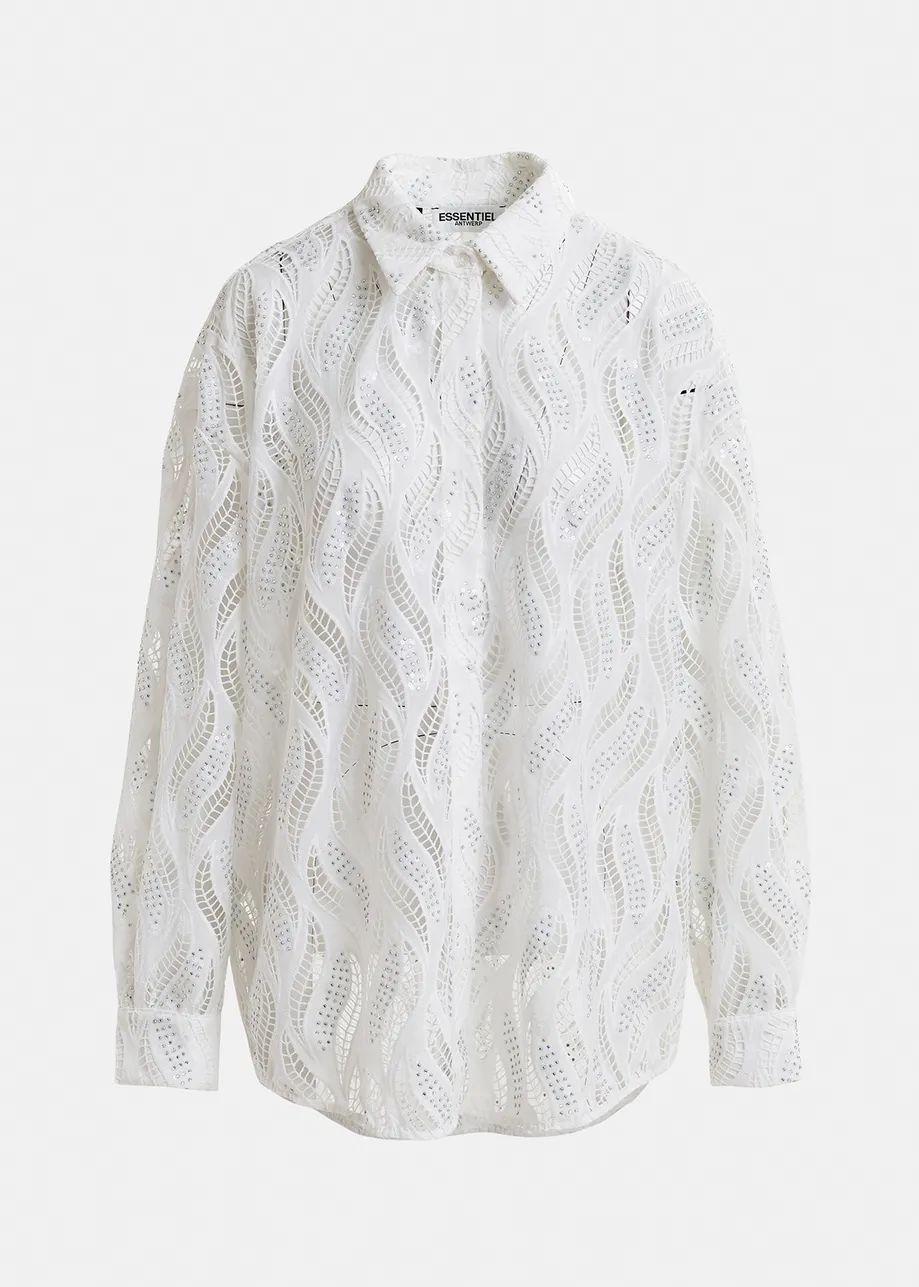 HENETTON/LACE SHIRT