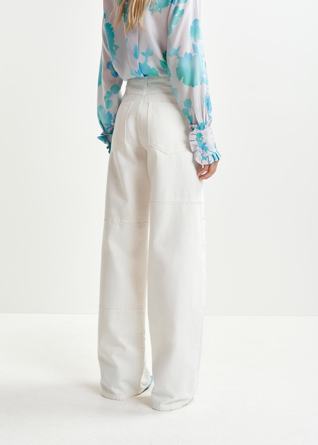 HASTER/PANELLED COLOUR JEANS