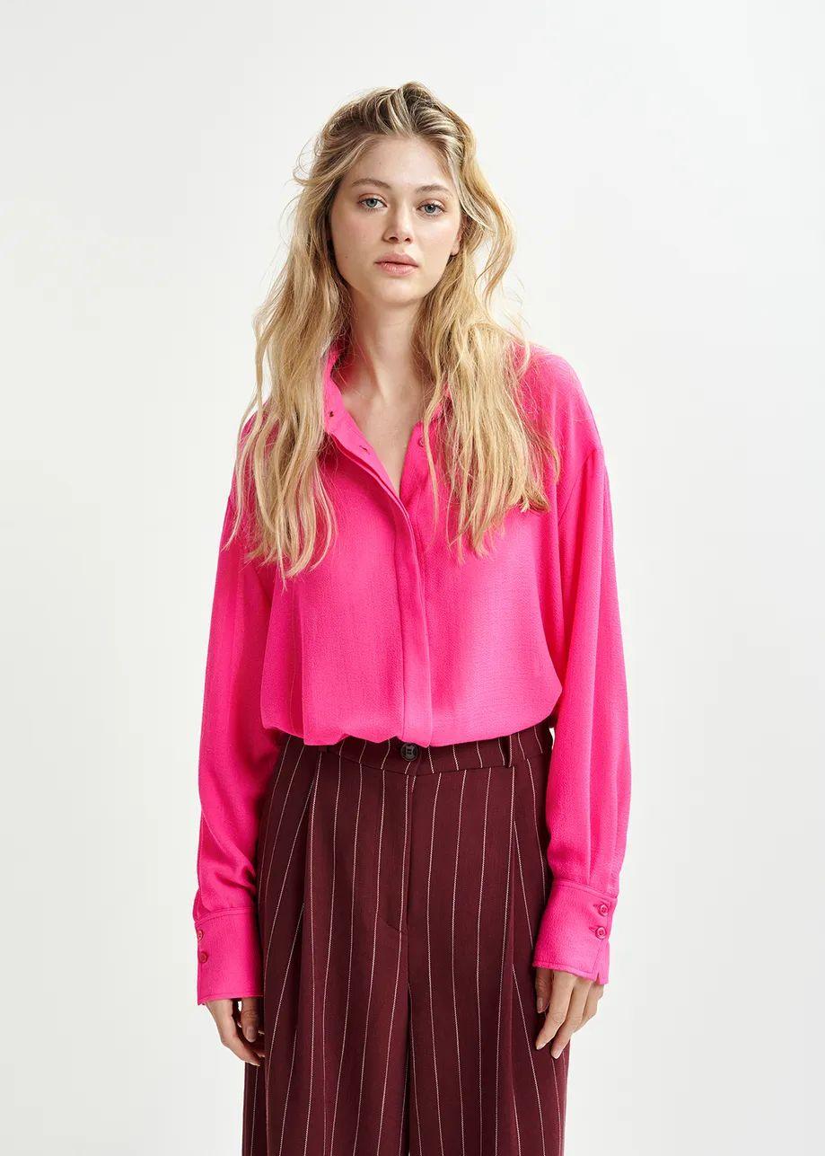 HEDEN/PLACED PRINT SHIRT