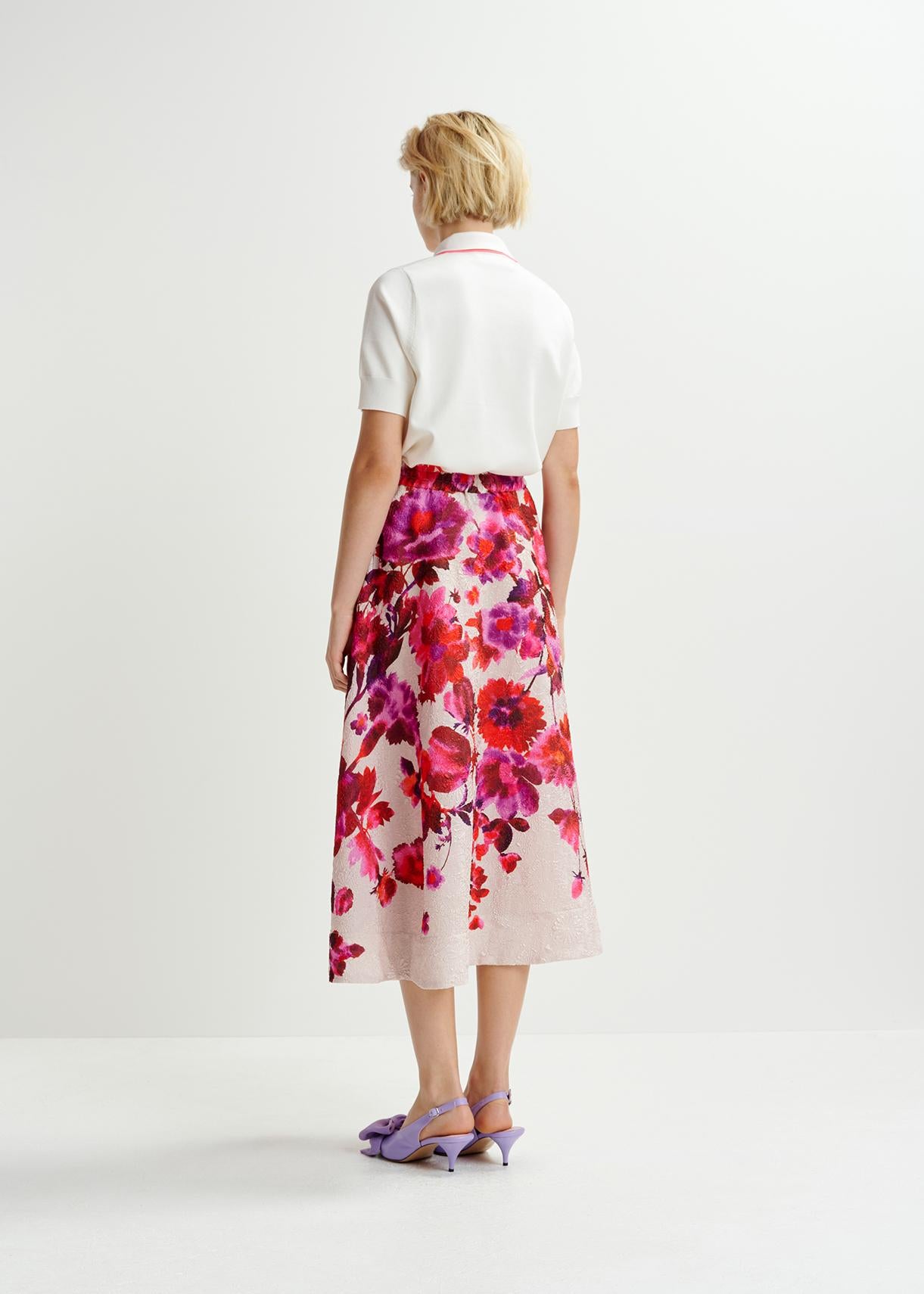 HARBOUR/WIDE A LINE SKIRT