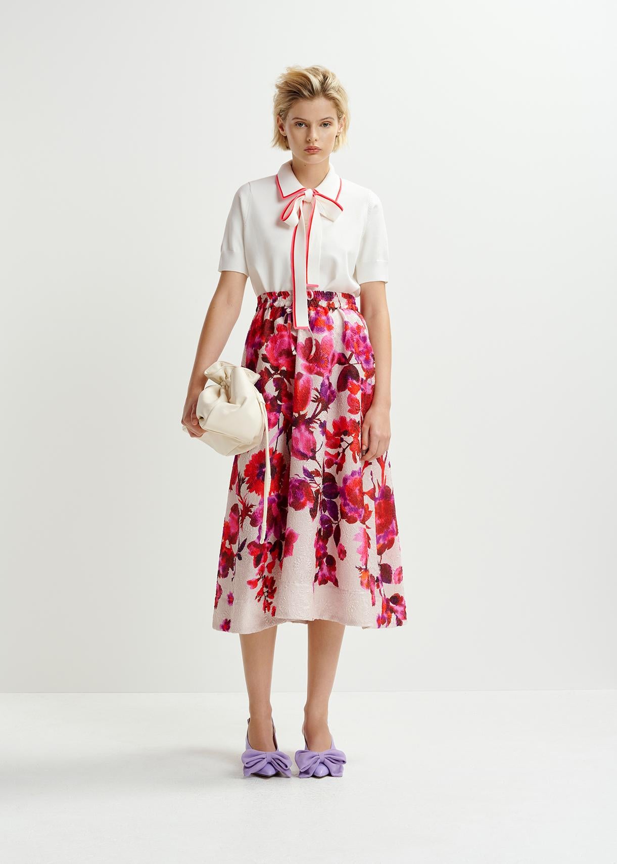 HARBOUR/WIDE A LINE SKIRT
