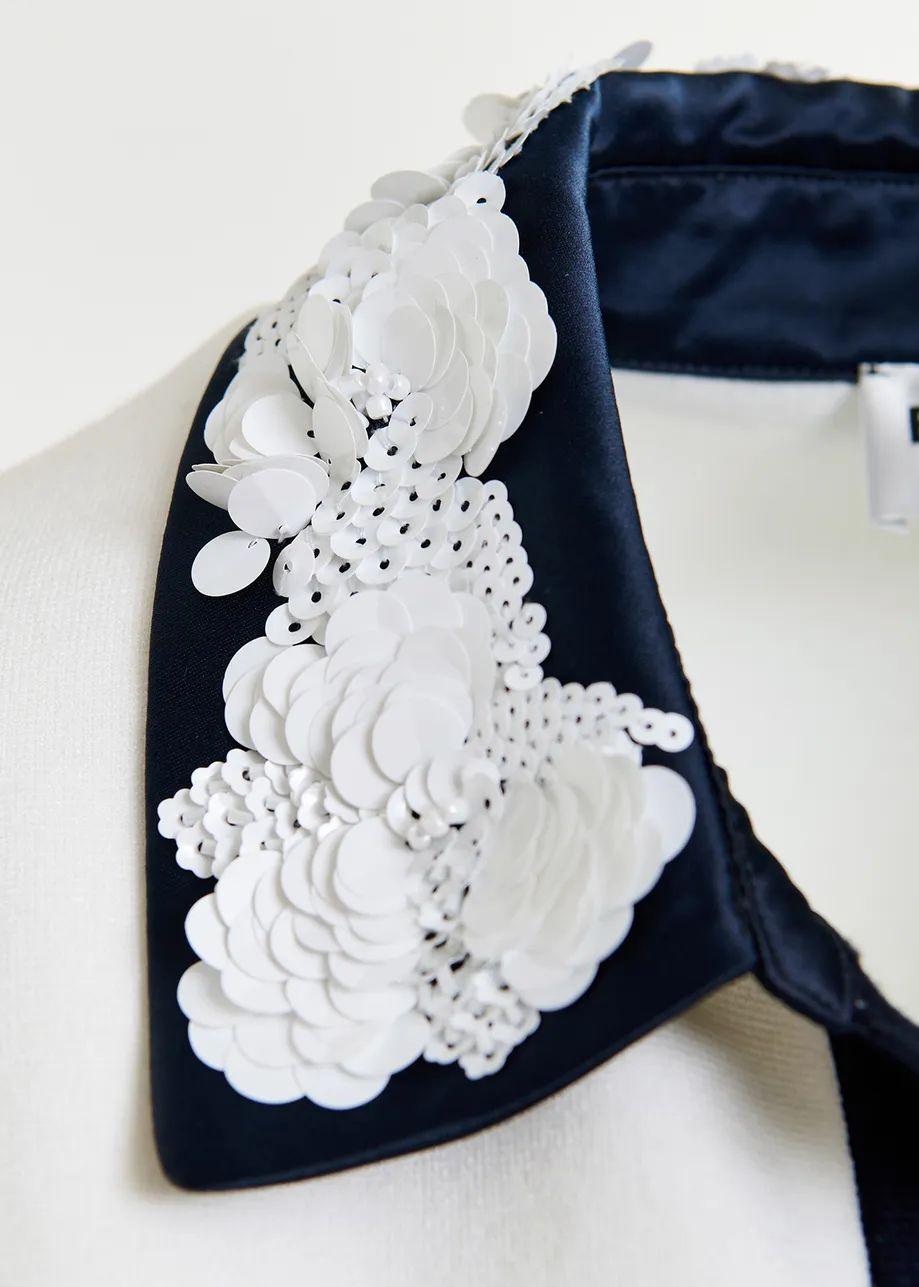 HOISEAU/EMBROIDERED POLO