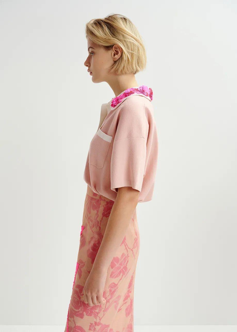 HOISEAU/EMBROIDERED POLO