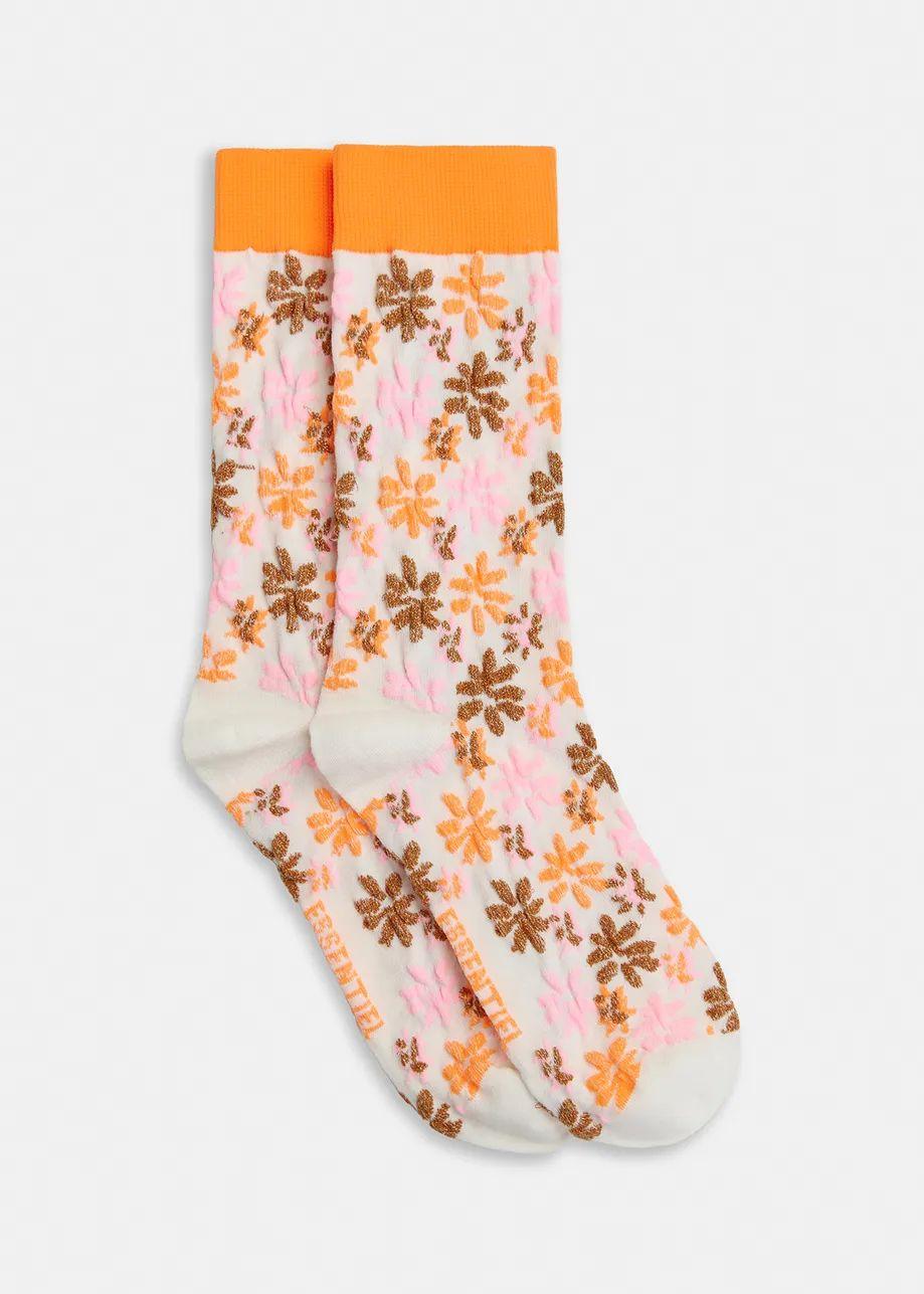 HANCING/JACQUARD LUREX SOCKS