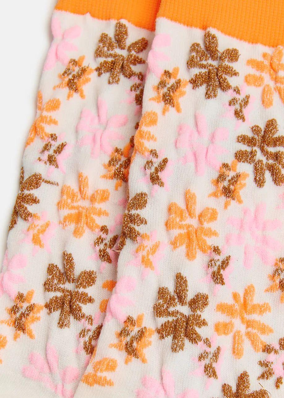 HANCING/JACQUARD LUREX SOCKS