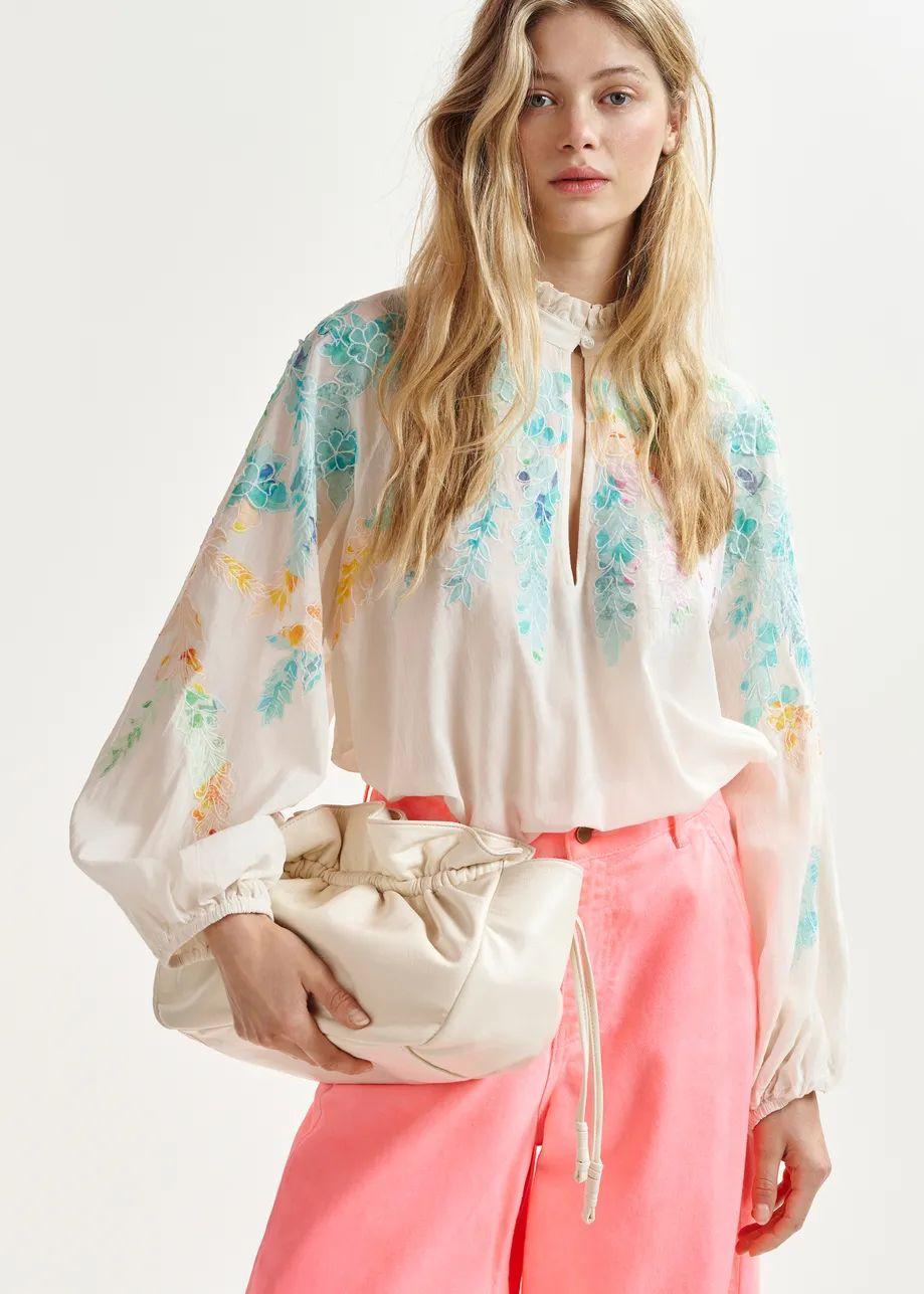 HITRUS/APPLIQUED DETAIL TOP