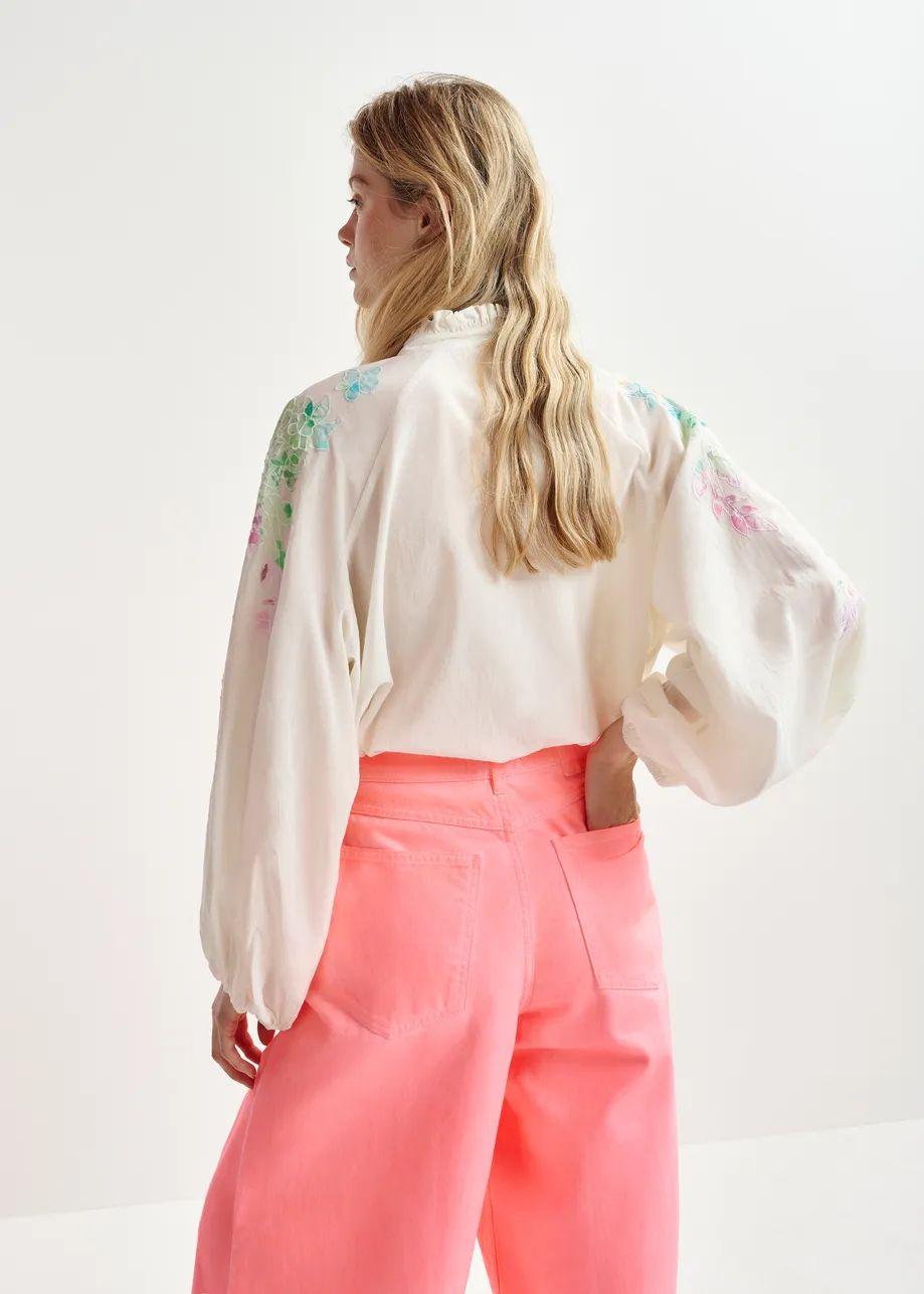 HITRUS/APPLIQUED DETAIL TOP