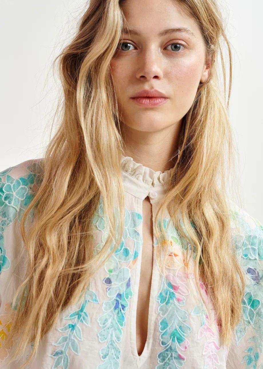 HITRUS/APPLIQUED DETAIL TOP