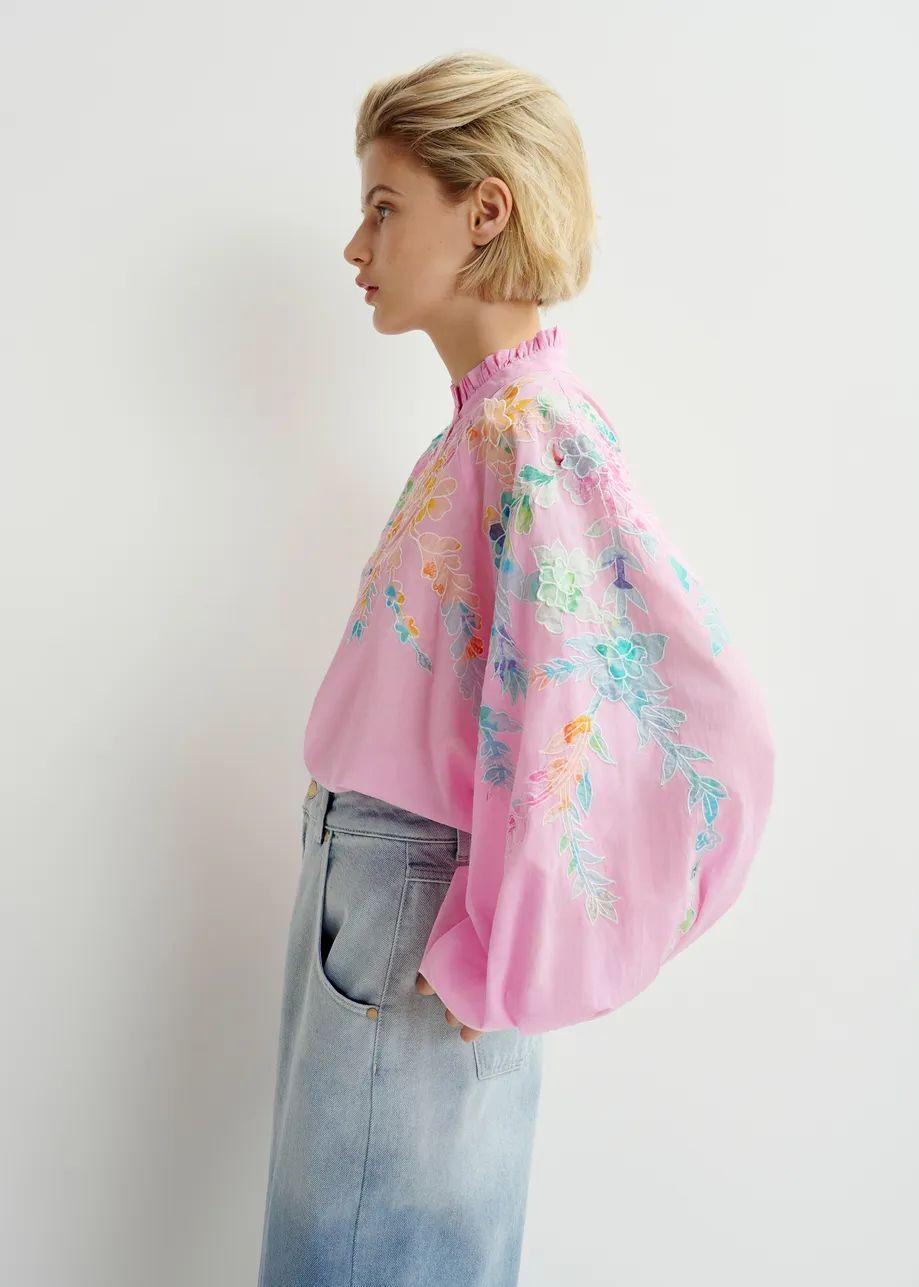 HITRUS/APPLIQUED DETAIL TOP