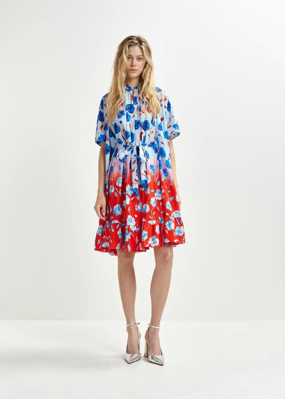 HELIOTROPE/OVERSIZED DRESS