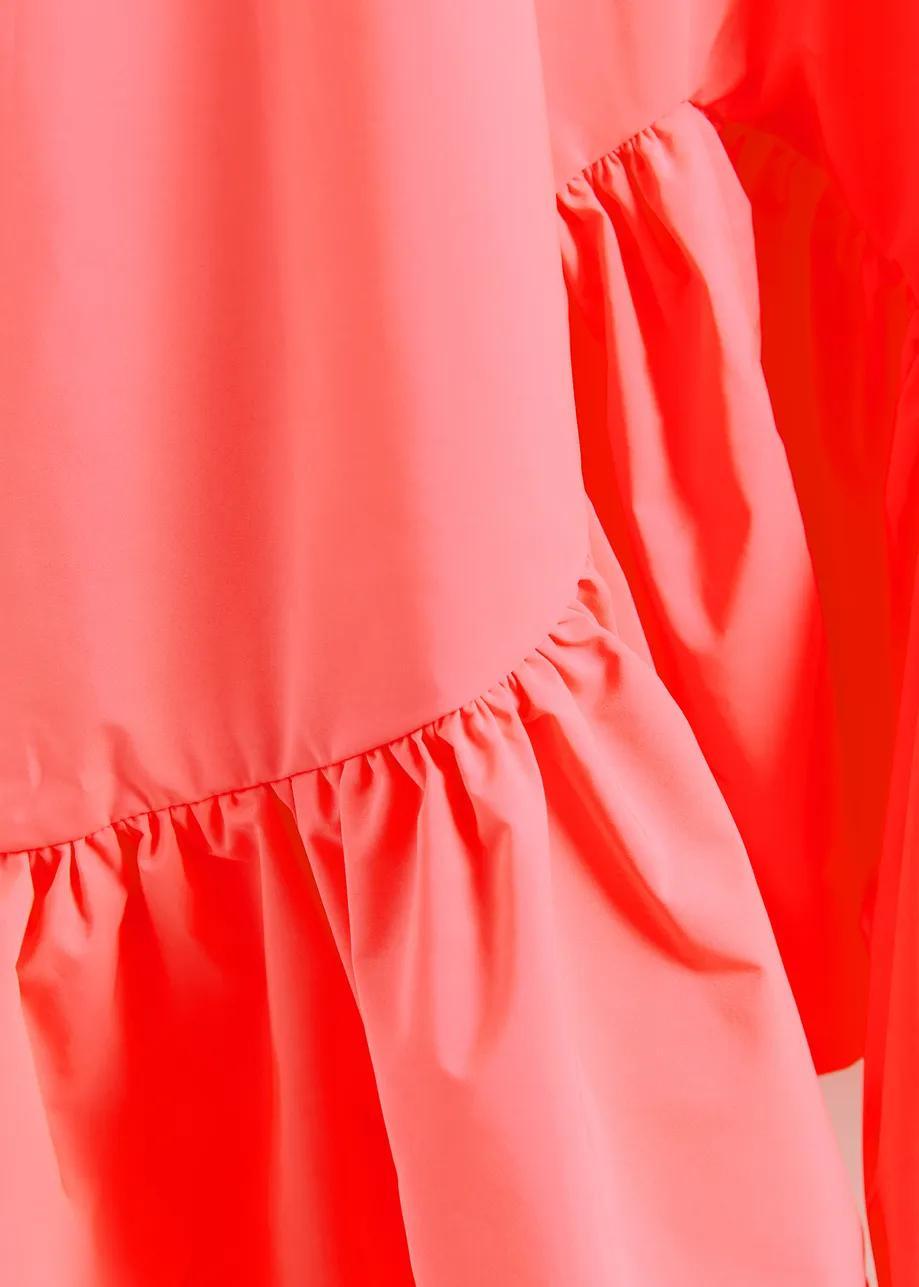 HIBERNATE/RUFFLE MINI DRESS