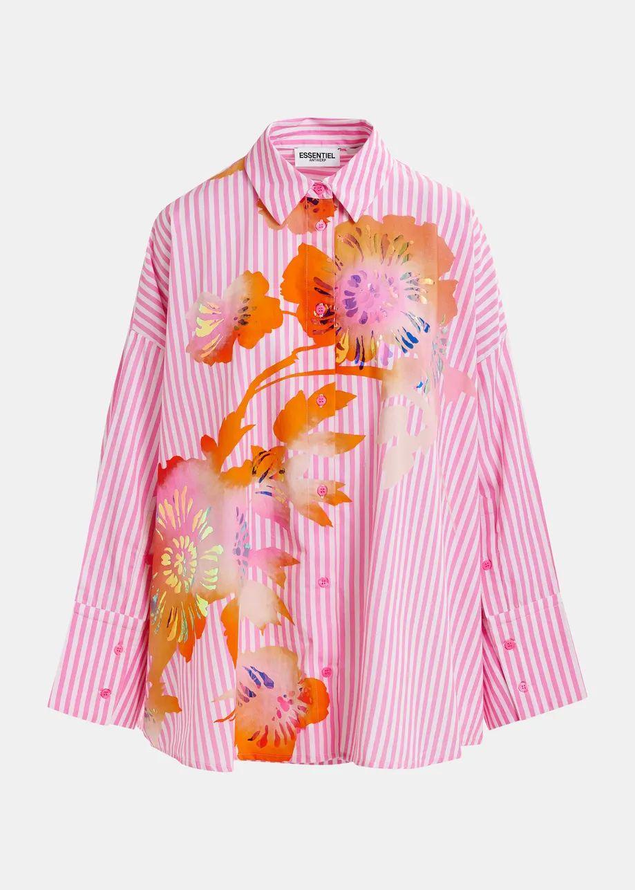 HIBRA/FOIL PRINT LARGE SHIRT