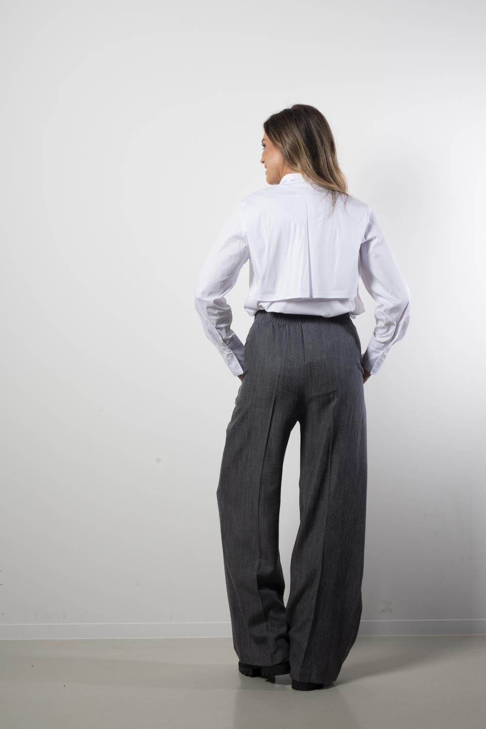 BIG BOW/WHITE/BLOUSE WITH BOW