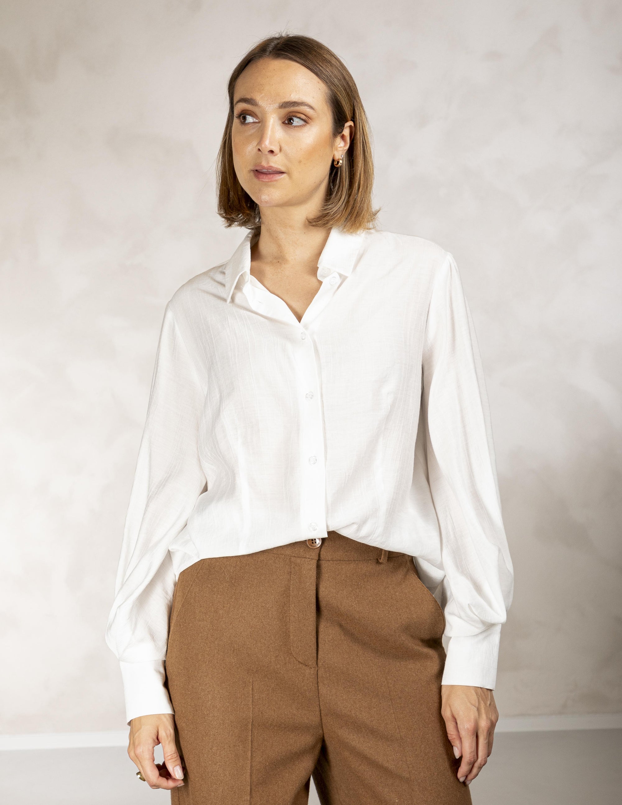 CLARABEL/OFF WHITE/ BLOUSE WIT