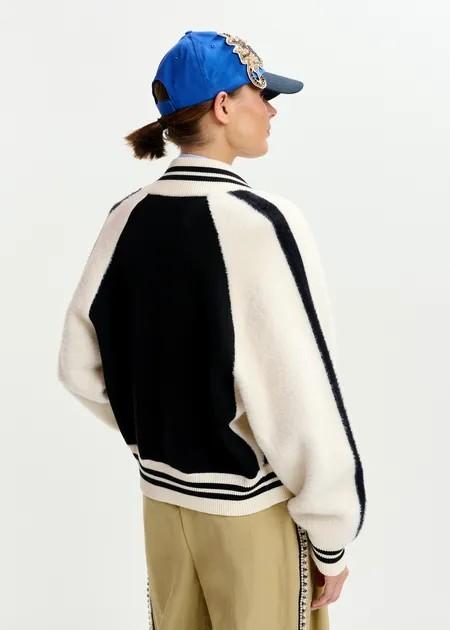 IDOL KNITTED BICOLOUR JACK/ CO