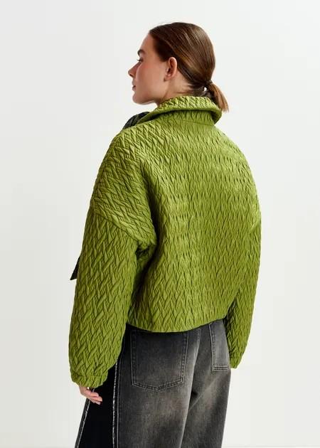 IMILLE CROPPED JACKET/DARK NAV