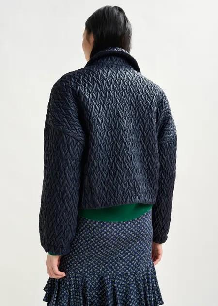 IMILLE CROPPED JACKET/DARK NAV