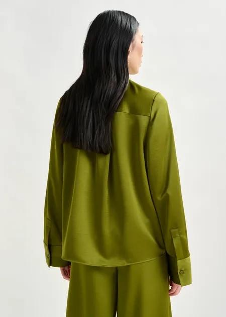 IPOMOEA BOXY SHIRT/BRAT OLIVE