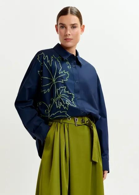 ILLEGAL EMBELLISHED SHIRT/COMB