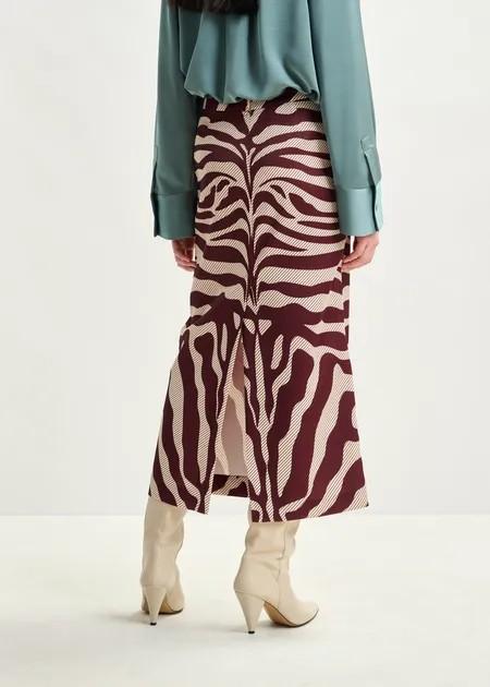 ITAPIRA PRINTED PENCIL SKIRT