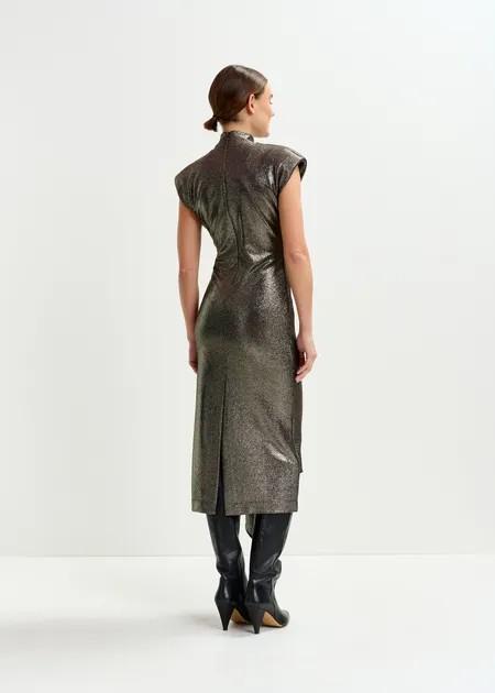 IQUARIUS JERSEY DRESS/ SILVER