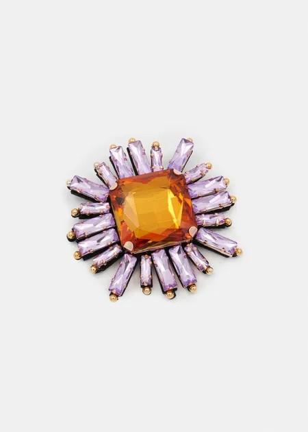 ITIME RHINESTONES BROOCH/COM