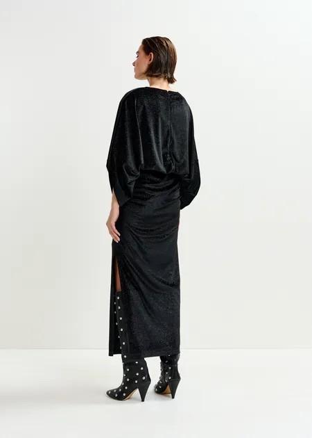 IVIDENCE VELVET JERSEY DRE/BLA