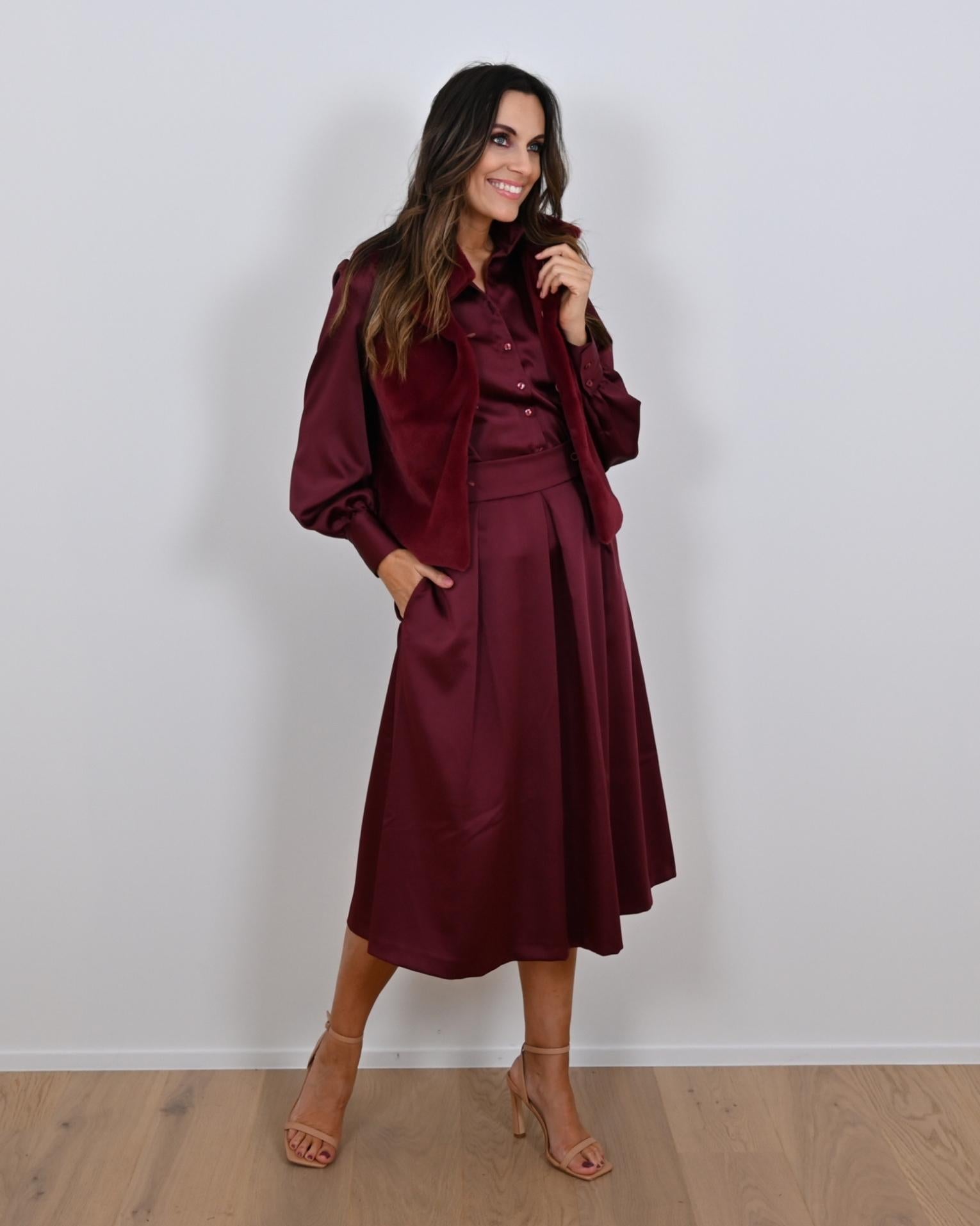 RANI-252185/SATIJN CRÊPE