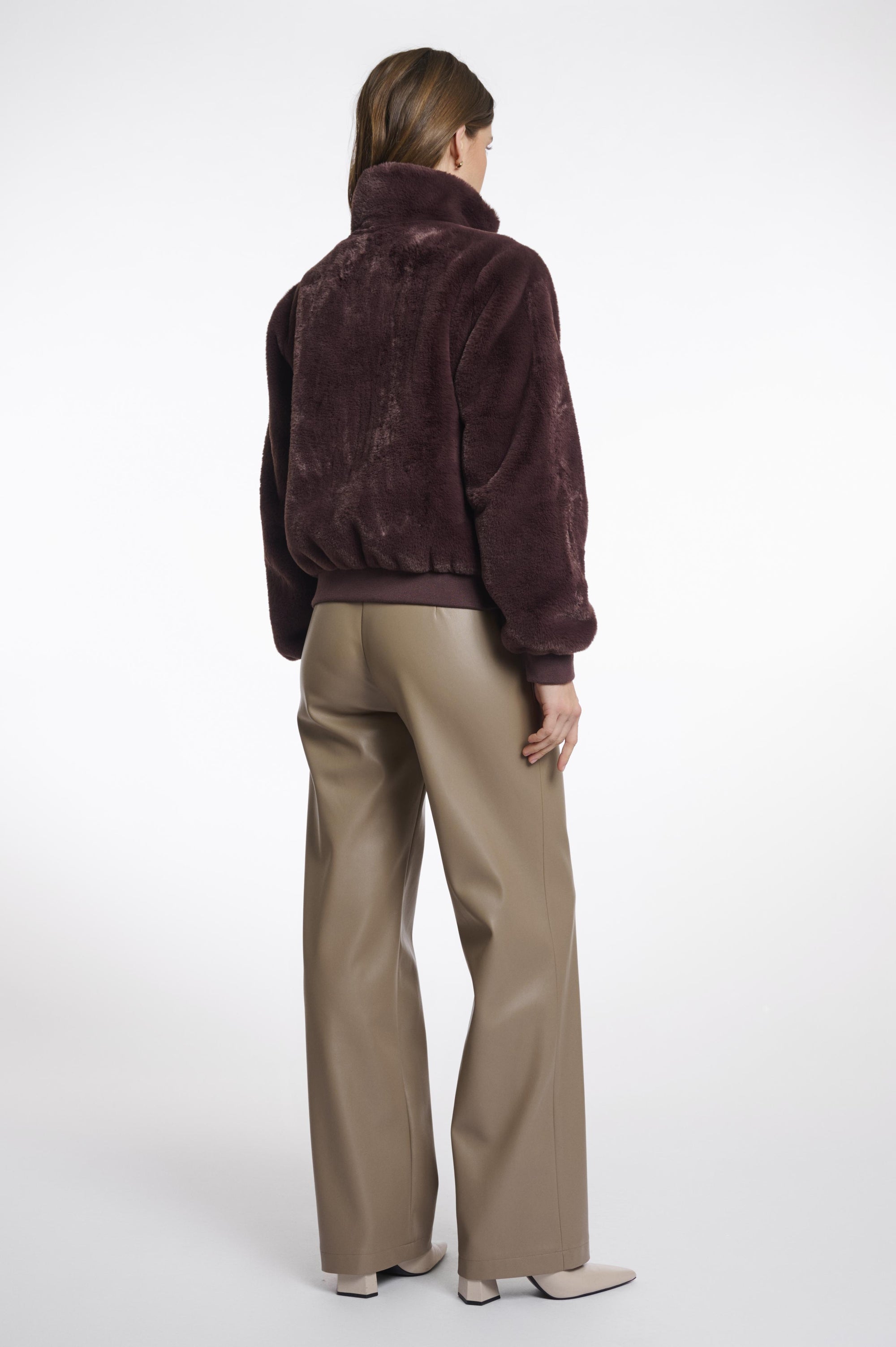 AMBRA.7002511/FAUX FUR JACKET