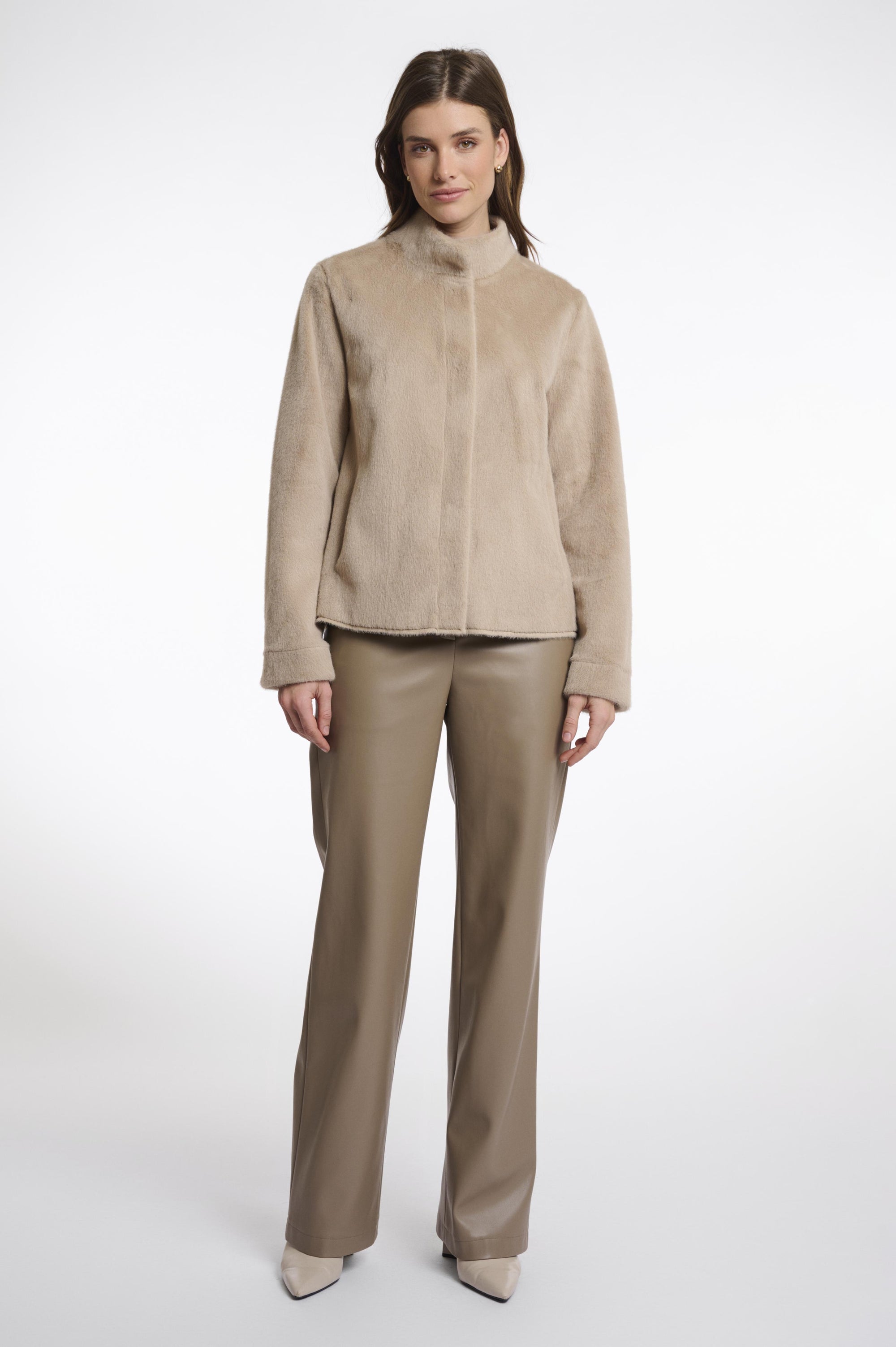 MADAI.7002511/FAUX FUR JACKET