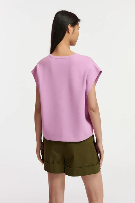 FIGEAS/KNITTED TOP WITH HE