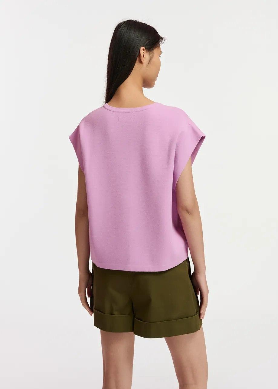 FIGEAS/KNITTED TOP WITH HE