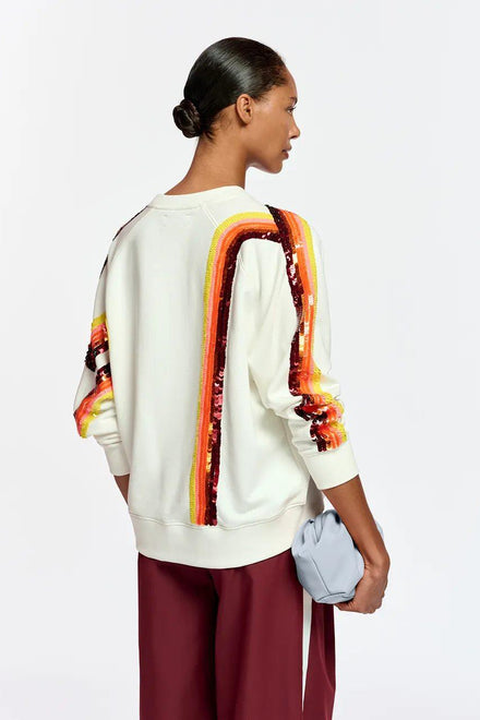 FILICUDI/EMBROIDERED SWEATER
