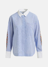 HARKLE/SLEEVE EMBO SHIRT
