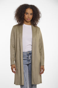 MIROLA.7002521/FAUX SUEDE COAT