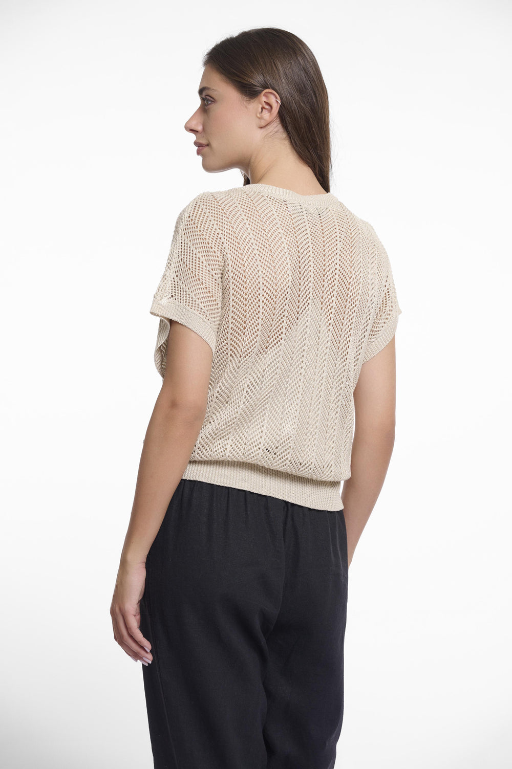 ENKE.5002522/OPEN KNITTED TOP 