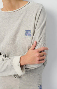 ZOF03BE25/SWEAT ML COL BATEAU