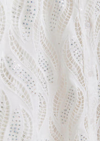 HENETTON/LACE SHIRT