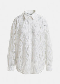 HENETTON/LACE SHIRT