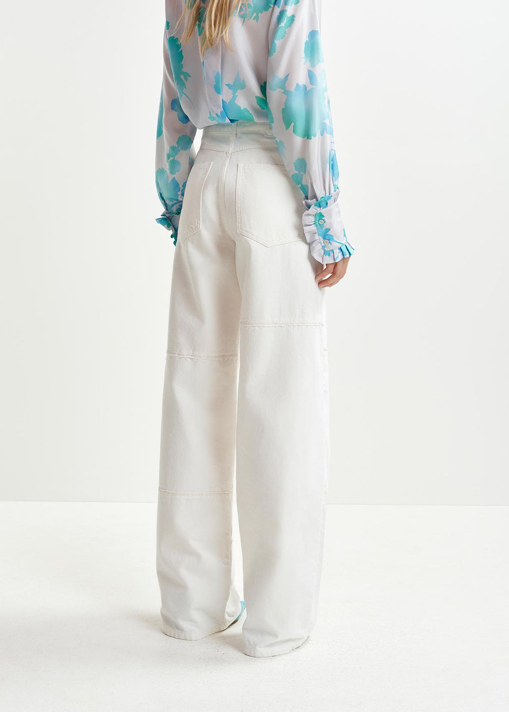 HASTER/PANELLED COLOUR JEANS